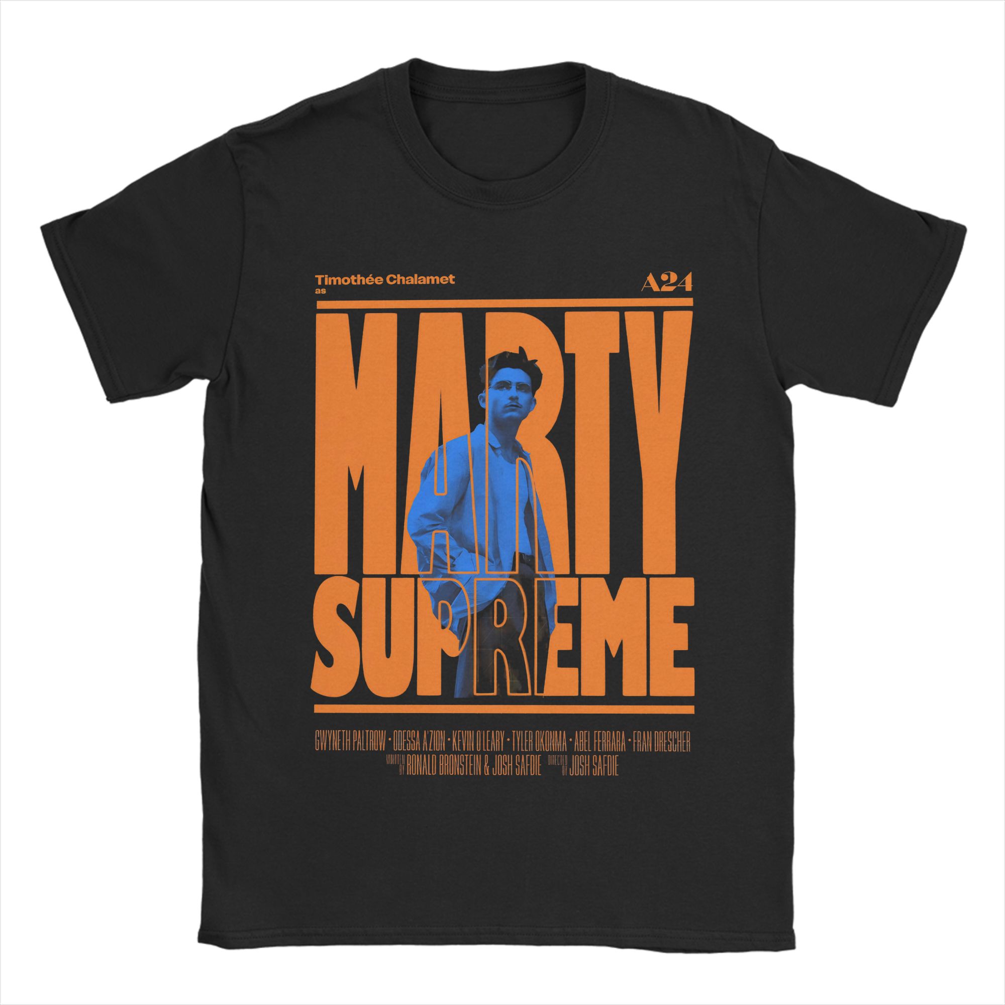 Supreme Brand Streetwear - Maglietta del film Marty Supreme per