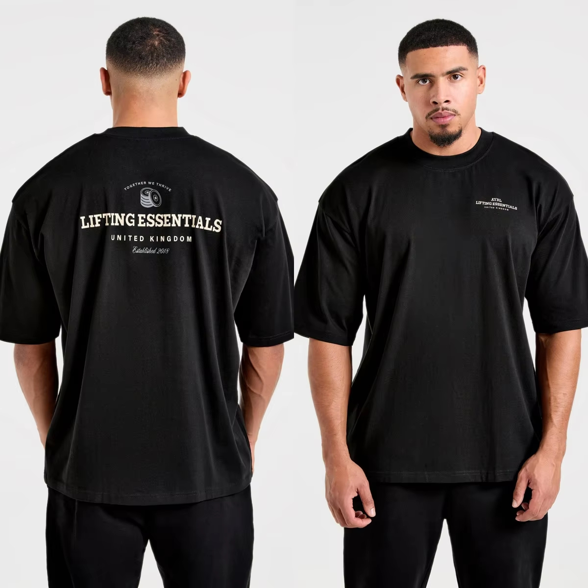 Streetwear Brand Logos - Nuova T-shirt con Logo Classico GYM,