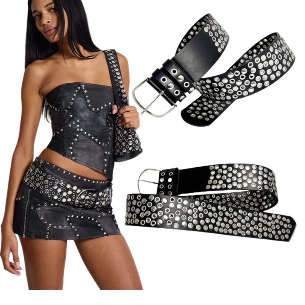 Cintura Punk con Occhielli e R - Streetwear Brand Belts recensione e prezzo