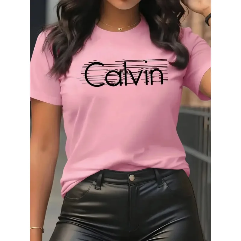Calvin T-shirt da donna per il - Streetwear Brand Top recensione e prezzo