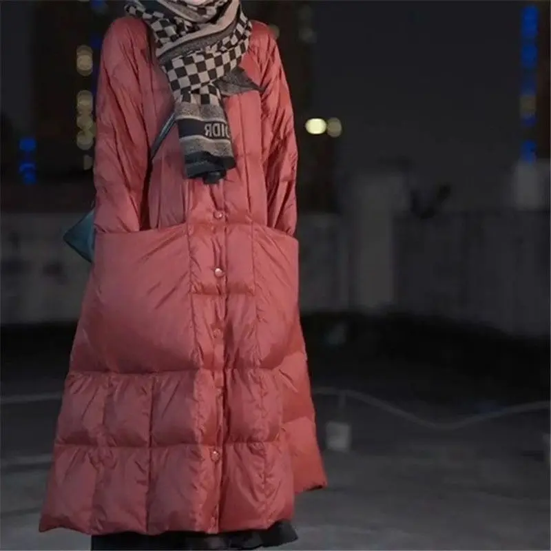 Piumino lungo Oversize tasche  - Streetwear Brand Jacket recensione e prezzo