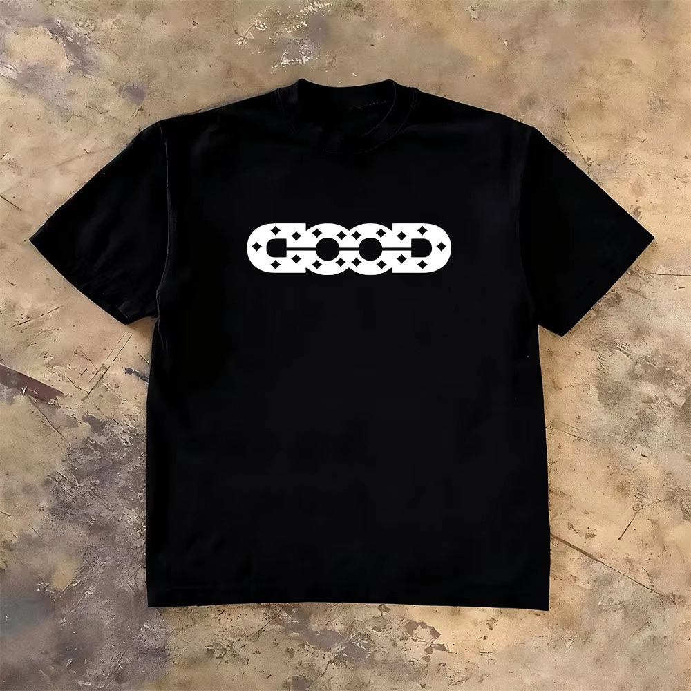 T-Shirt con Logo GOOD Bianco,  - Streetwear Brand Logos recensione e prezzo